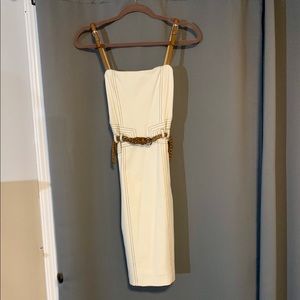 Sophisticated form-fitting cocktail dress